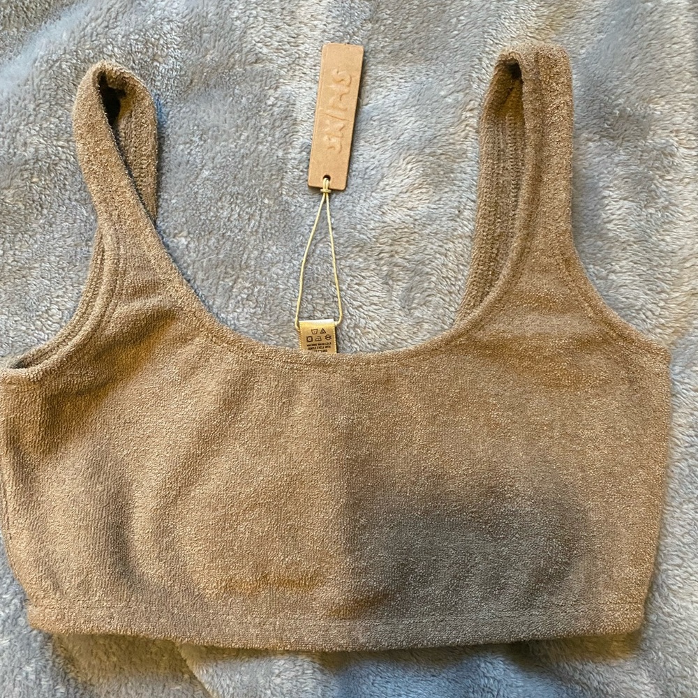 Skims Terry Cloth Sports Bra
